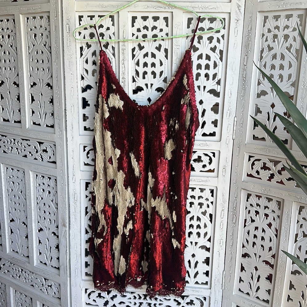Free people holiday mini dress